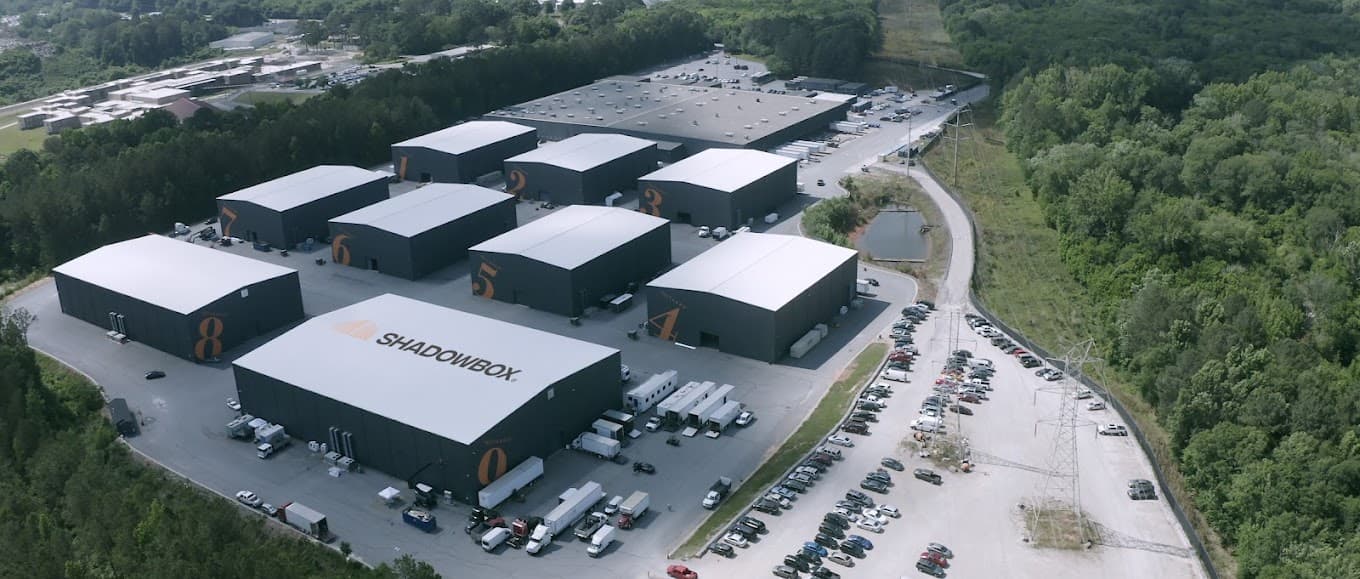 Film and television production stage managed by Millennium Facility Services