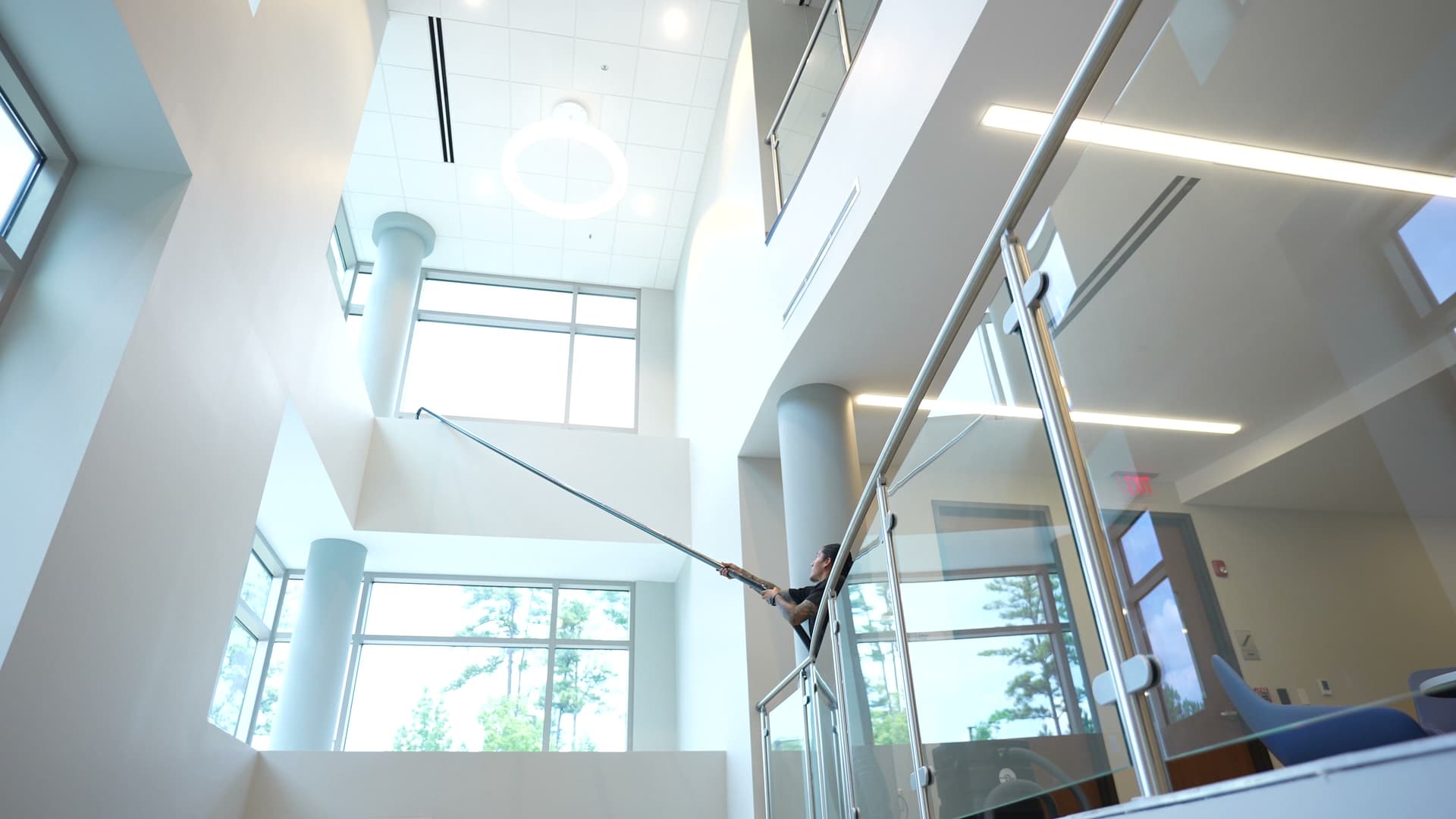 Trilith Studios interior soundstage maintained by Millennium Facility Services